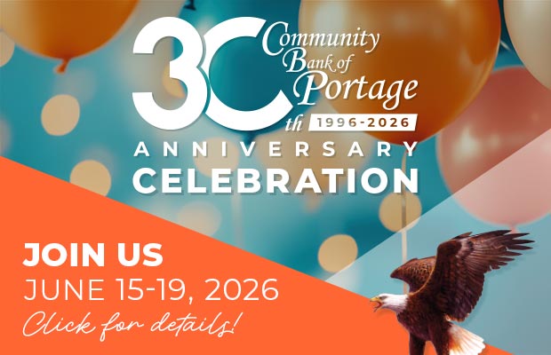 Community Bank of Portage 30th Anniversary