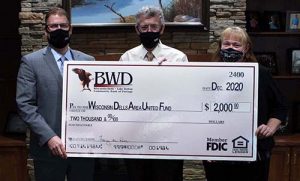 Dells Area United Fund Check Presentation